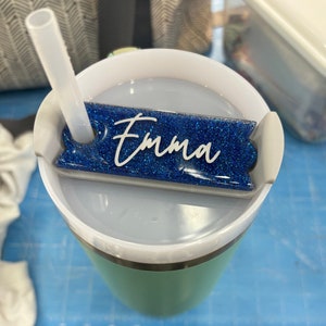 Personalized Stanley Name Plate, Acrylic Name Tag for Tumbler