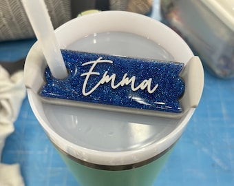 Personalized Stanley Name Plate, Acrylic Name Tag for Tumbler