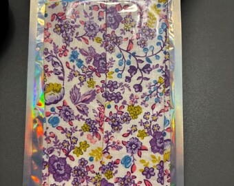 Purple Wildflower Whimsy Crunchies | Croc Band Covers