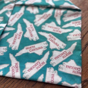 North Carolina Snap On Dog Bandana image 2