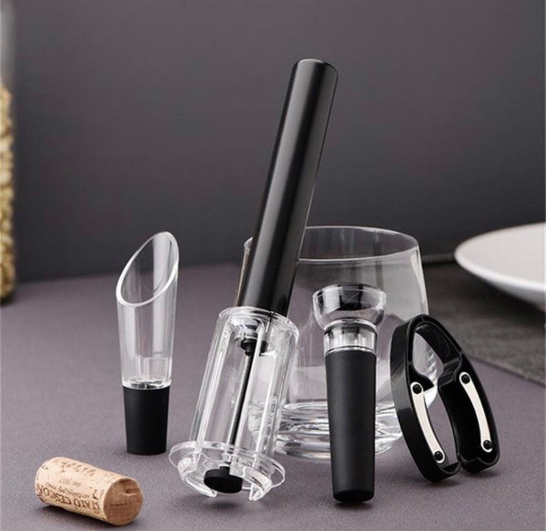 Air Pressure Pump Wine Bottle Opener Set