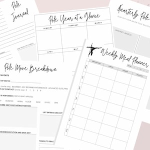 Pole Fitness Planner