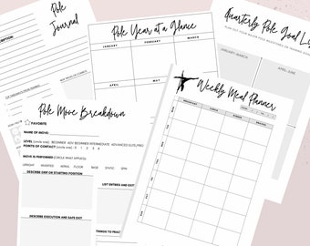 Pole Fitness Planner