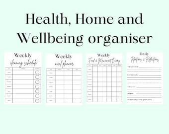 Rastreador, organizador y planificador de objetivos de salud y bienestar digital