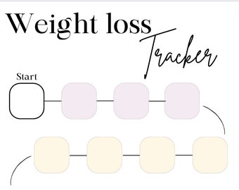 Seguimiento de pérdida de peso, Seguimiento de peso, Seguimiento de peso objetivo