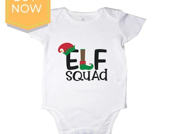 Primera Navidad del bebé, Bebé navideño, Ropa navideña linda, Mono navideño, Navidad divertida para bebés, Festivo, Bebé festivo