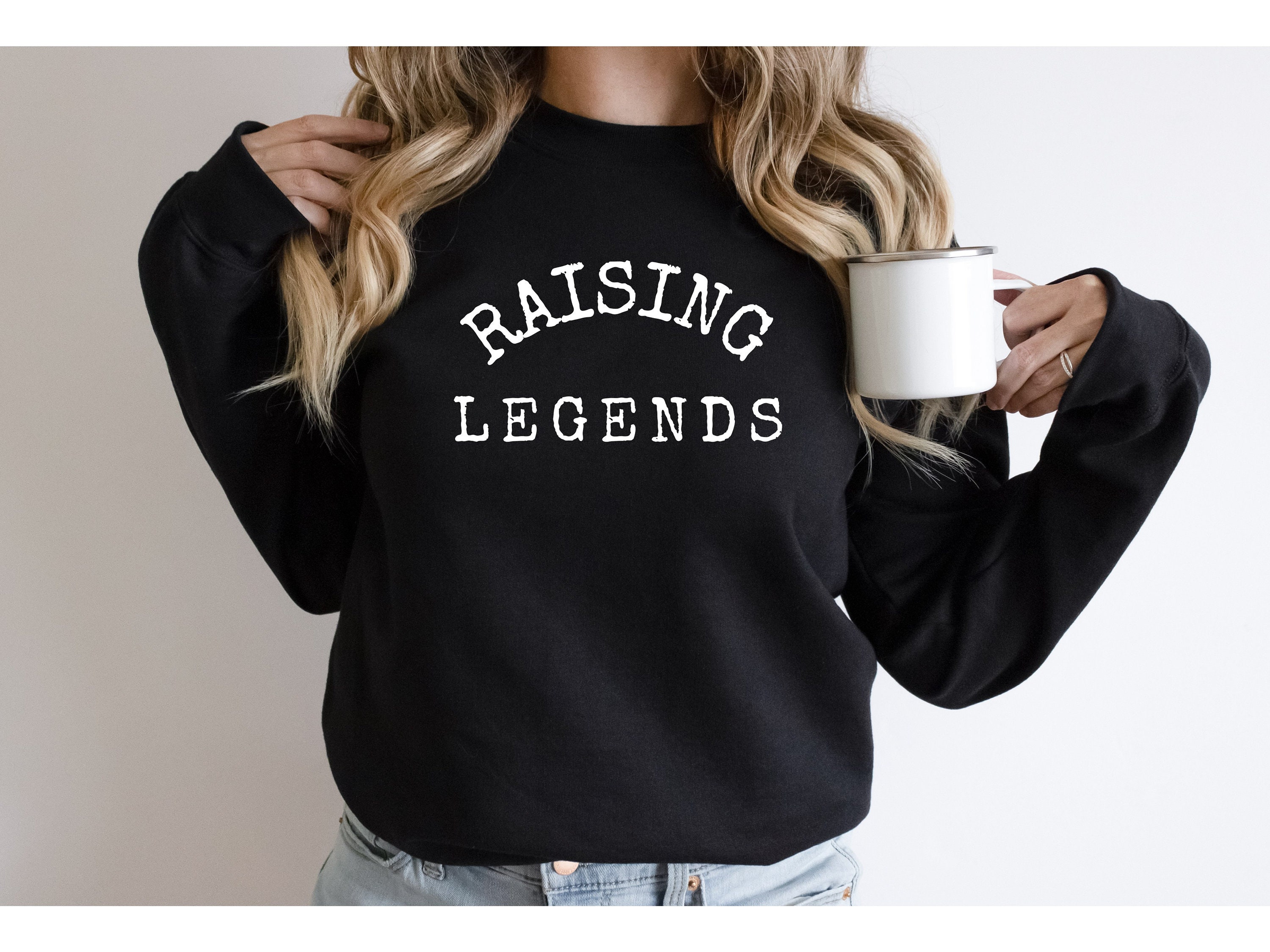 Raising Legends Mama Sweatshirt Parenting Gift for Her - Etsy