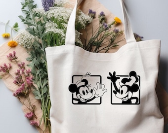 Bolso de mano inspirado en Mickey Mouse, bolso de mano inspirado en la magia, accesorios inspirados en parques temáticos, bolso de mano inspirado en la época