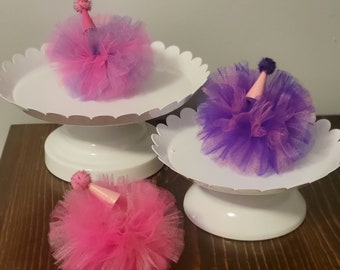 Miniature Tutu and Party Hats for Figurines