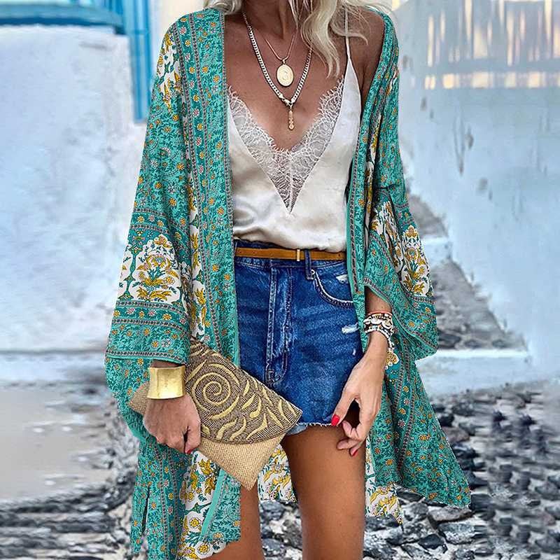 Boho Kimono Cardigan - Etsy