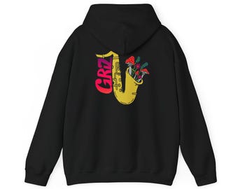Griz inspired unisex hooded sweatshirt, rave EDM concert outfit