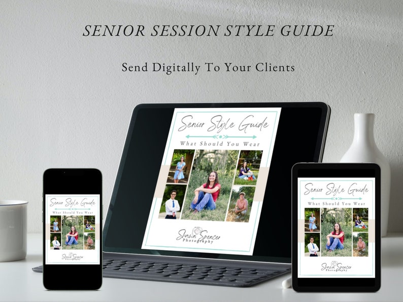 Photo Styling Guide Canva Senior Portrait Style Guide, Senior Photography Style Guide, What ...