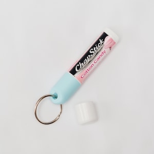 ChapStick Keychain Cap (key ring included) -  Chapstick and Lip Balm Keychain Holder