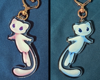 Mew Acrylic Keychain