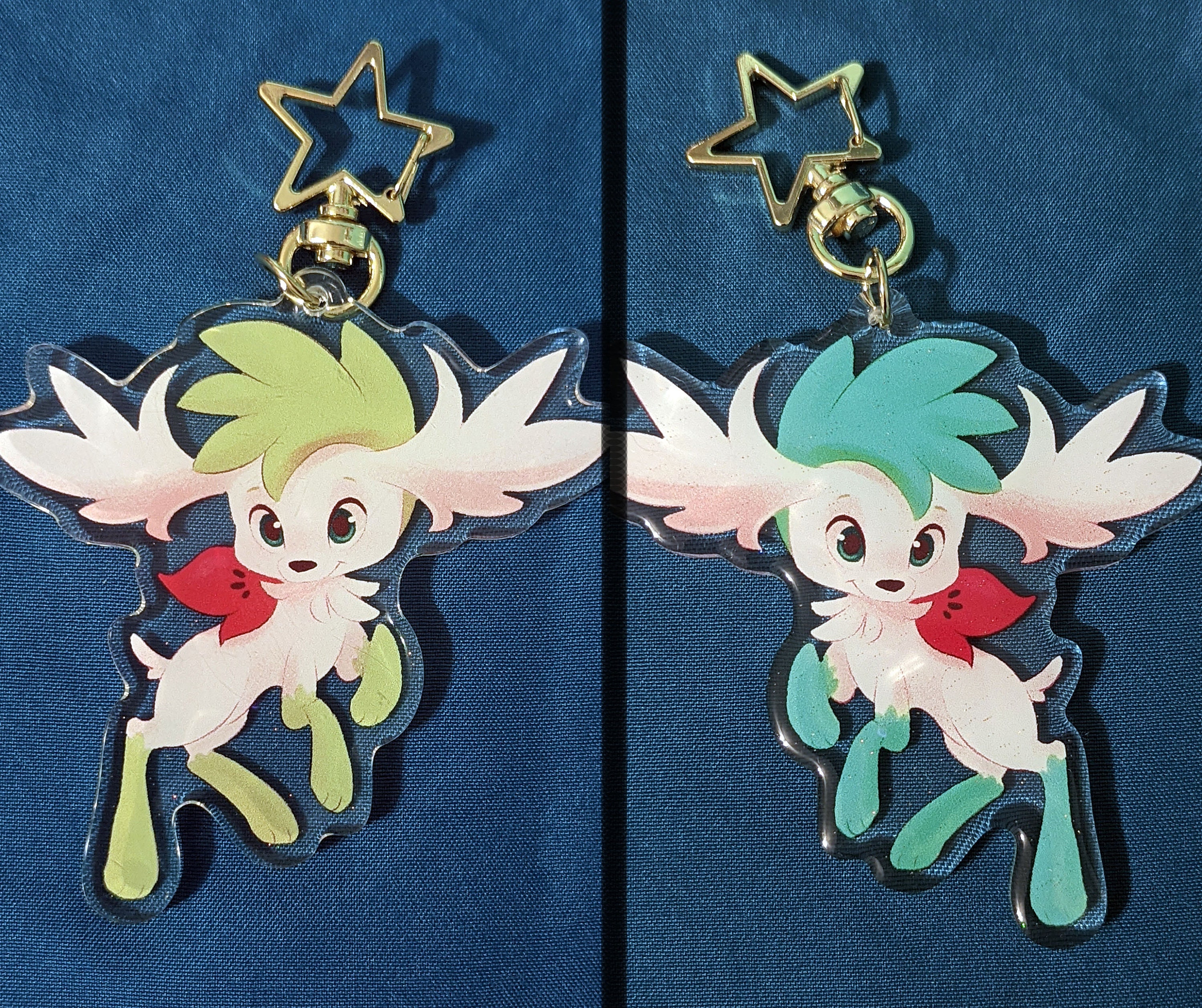 Shaymin Sky Form Hard Enamel Pin Cute Fanart Pin Kawaii 