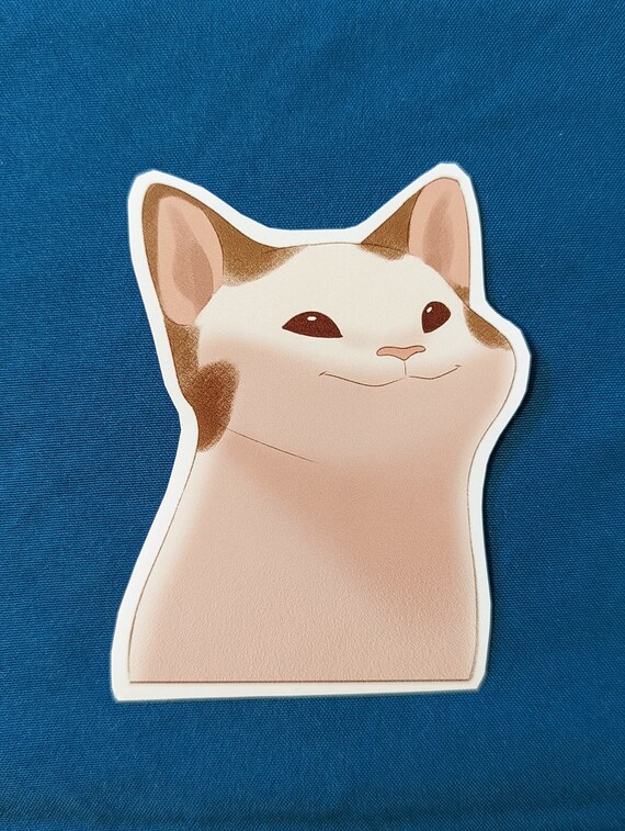 big floppa meme cat Sticker for Sale by LGBTHUMAN