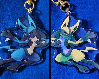 Lucario Acrylic Keychain