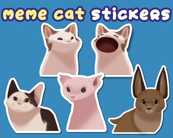 Big Floppa Cat Meme | Sticker