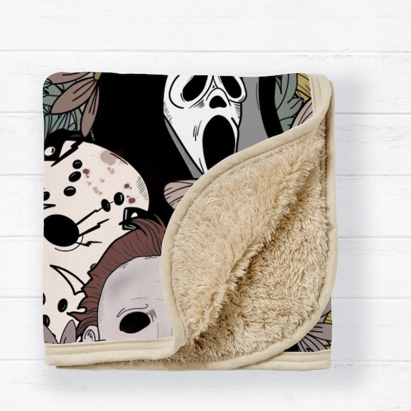Horror Blanket Etsy