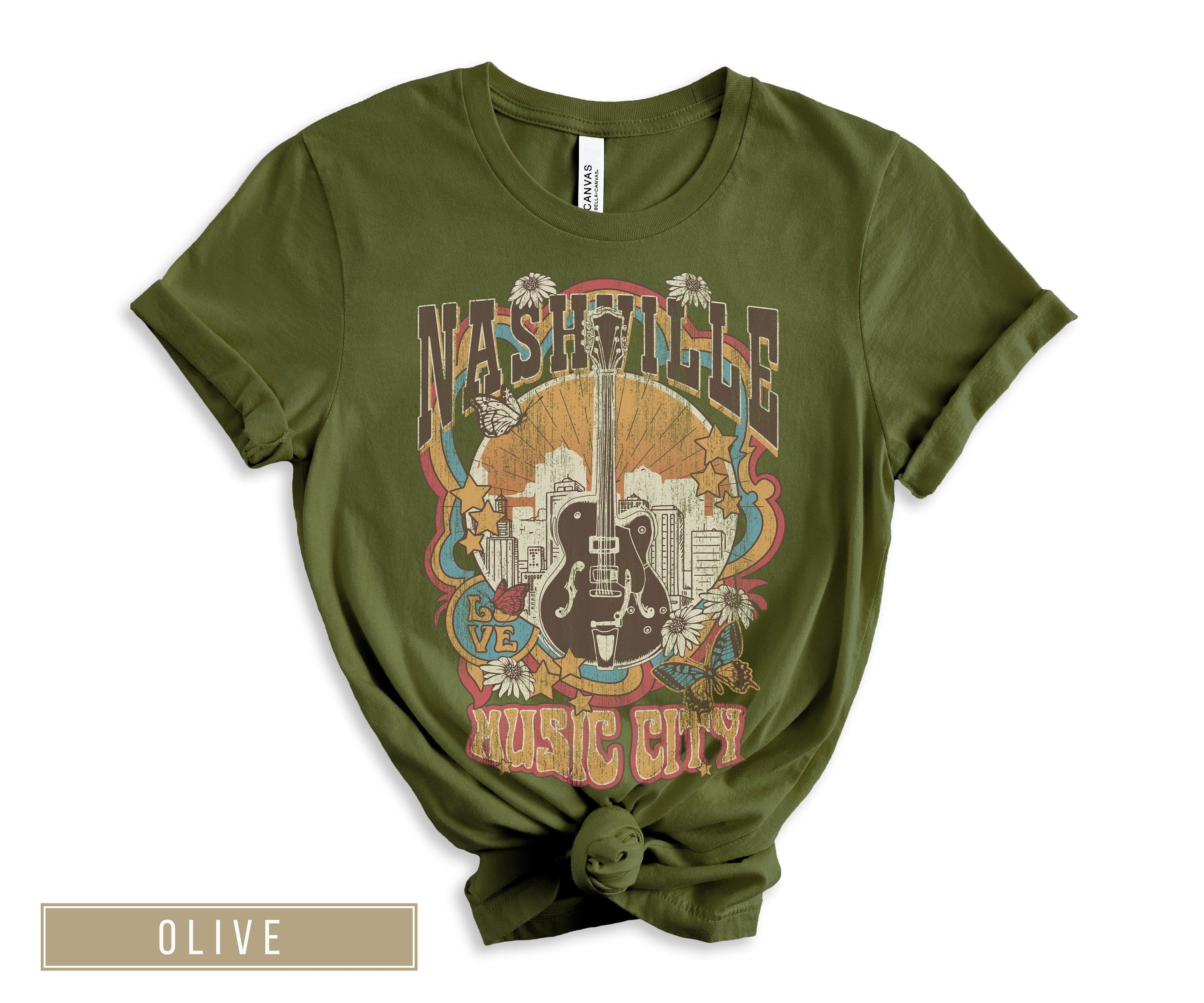 Discover Nashville Music City T-Shirt