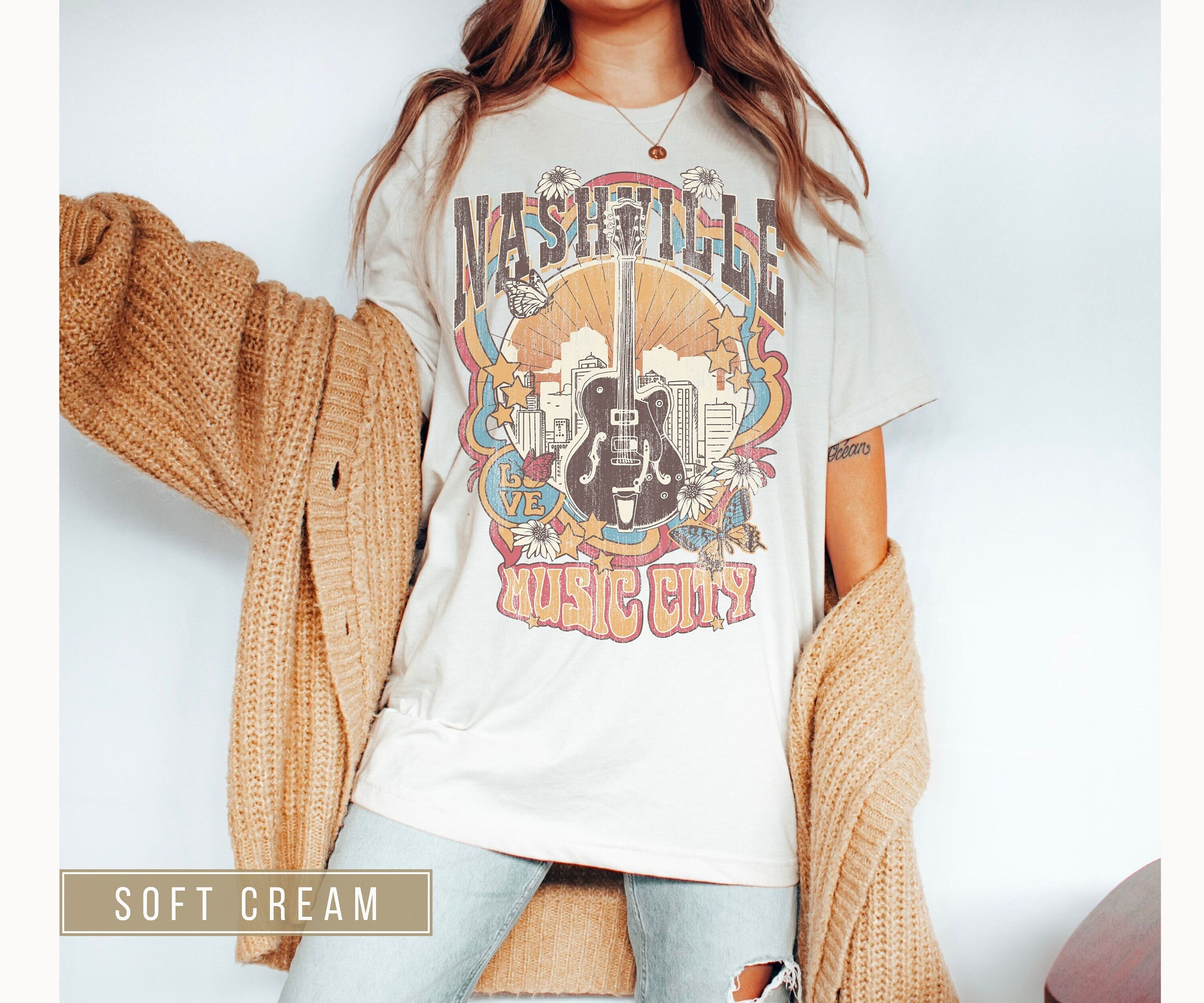 Discover Nashville Music City T-Shirt