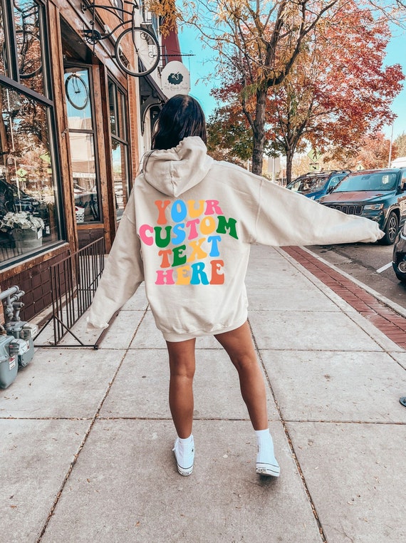 Customization Personalized Hoodies Design Your Own Custom Hooded