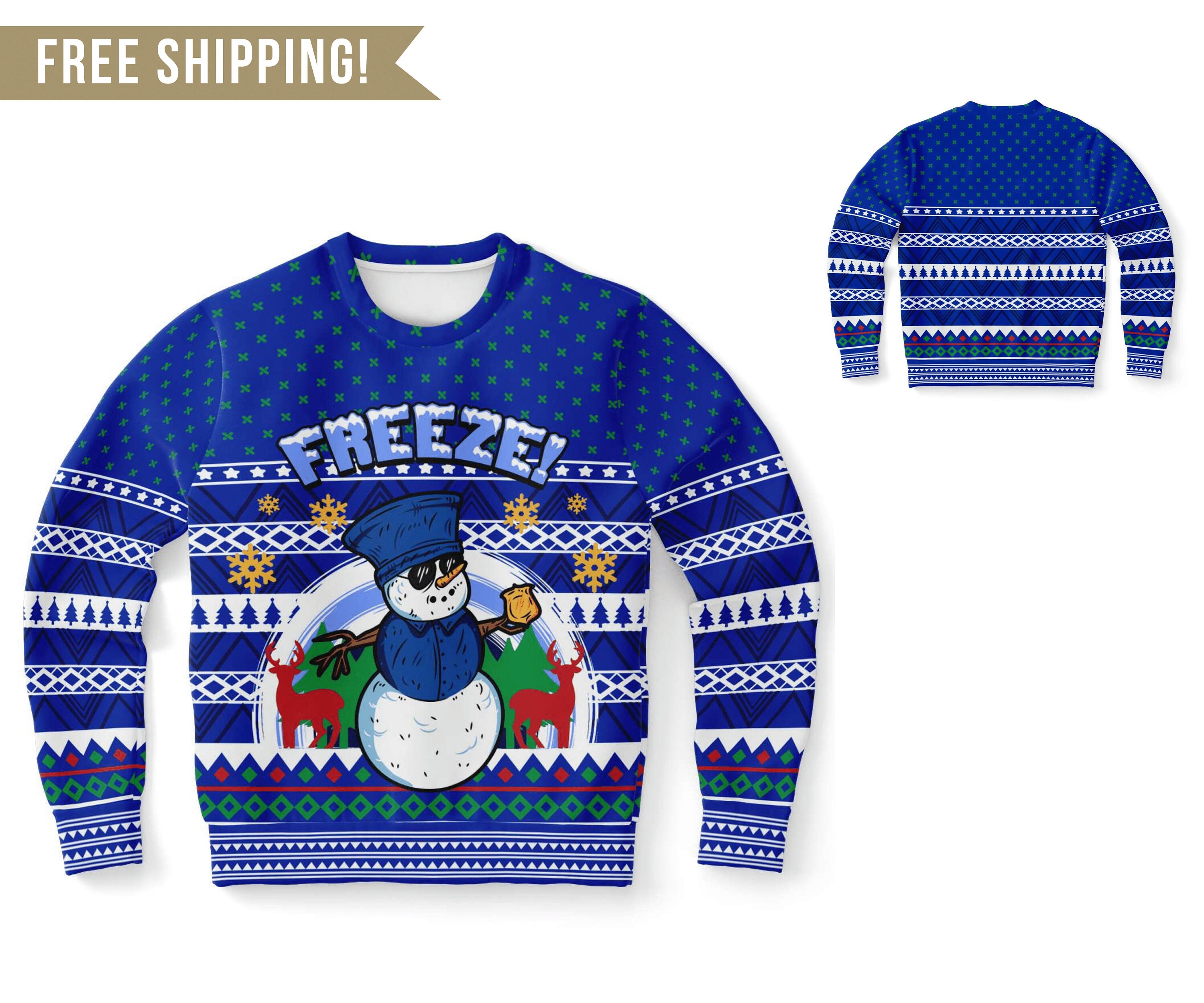 Police Ugly Sweater - Etsy