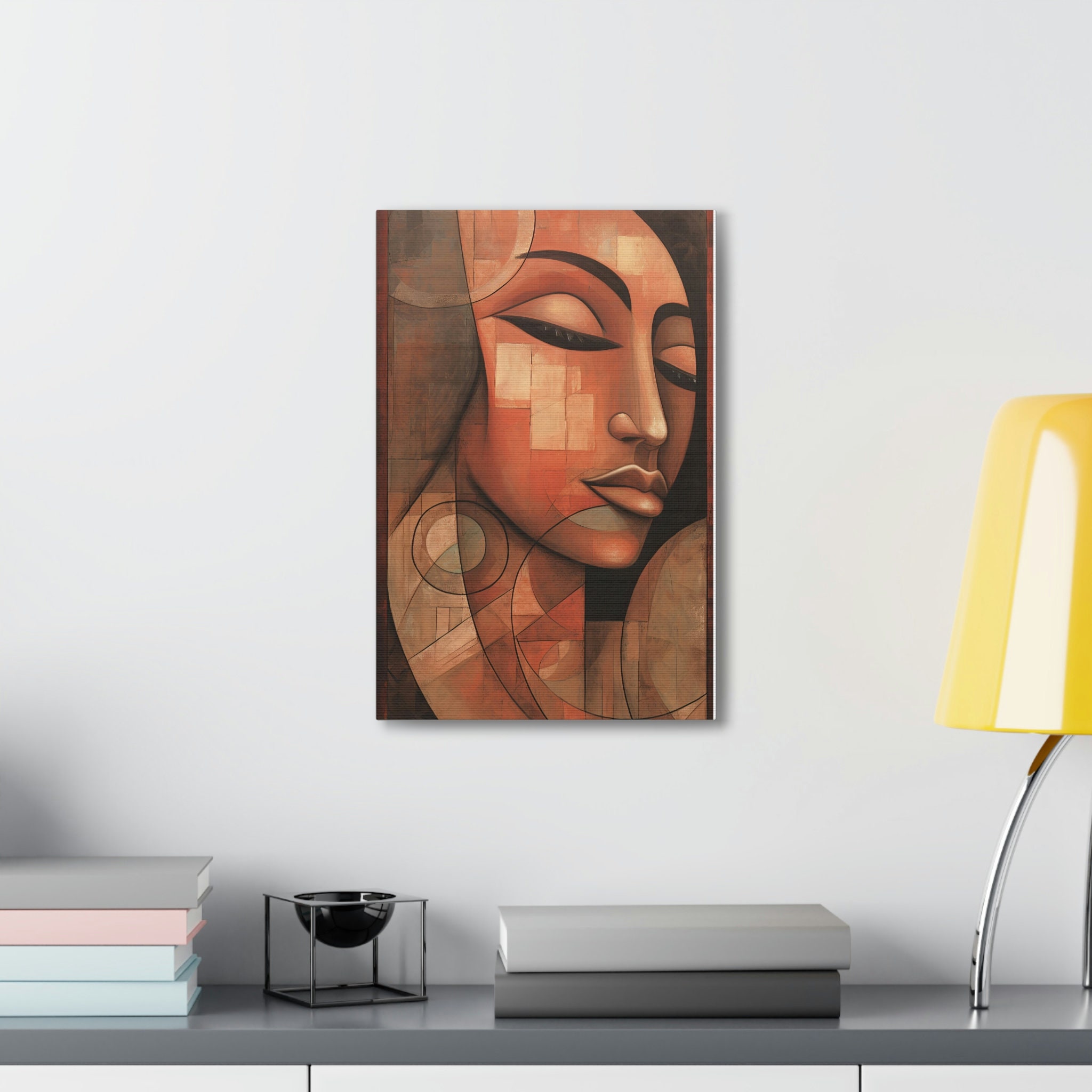 Pop Art Afro Woman Art for Home Decor Black Art African American Art