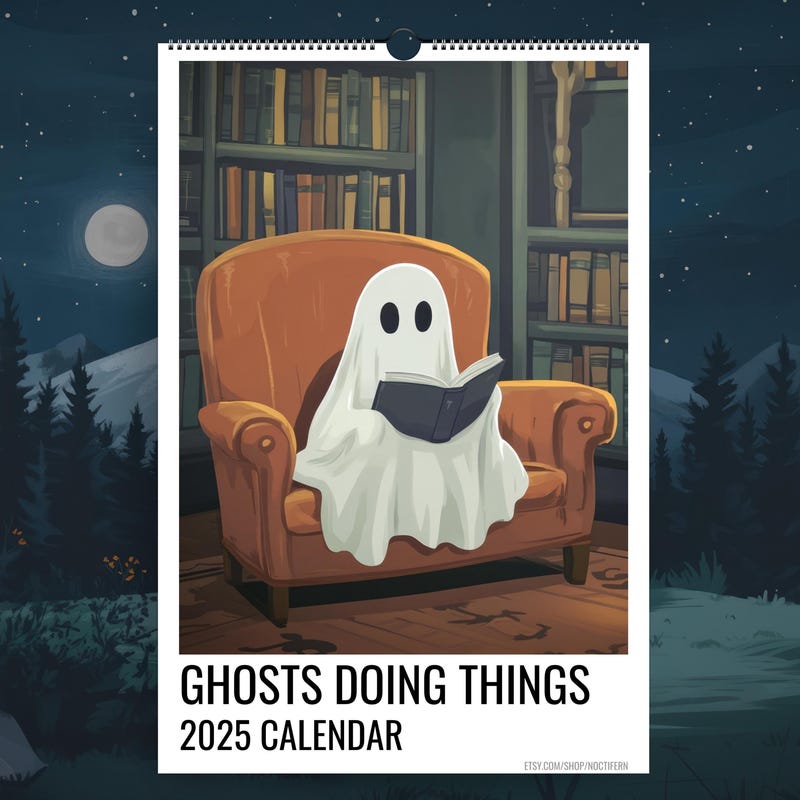 Spooky 2025 Art Etsy
