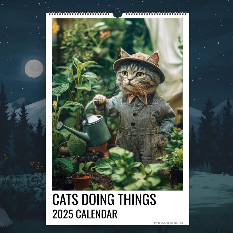 Funny Wall Calendars 2025 Etsy