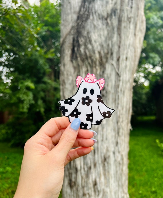 Cute Daisy Ghost Sticker