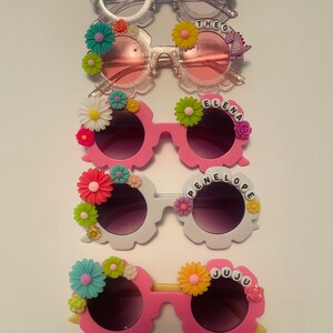 Custom Toddler Flower Sunglasses
