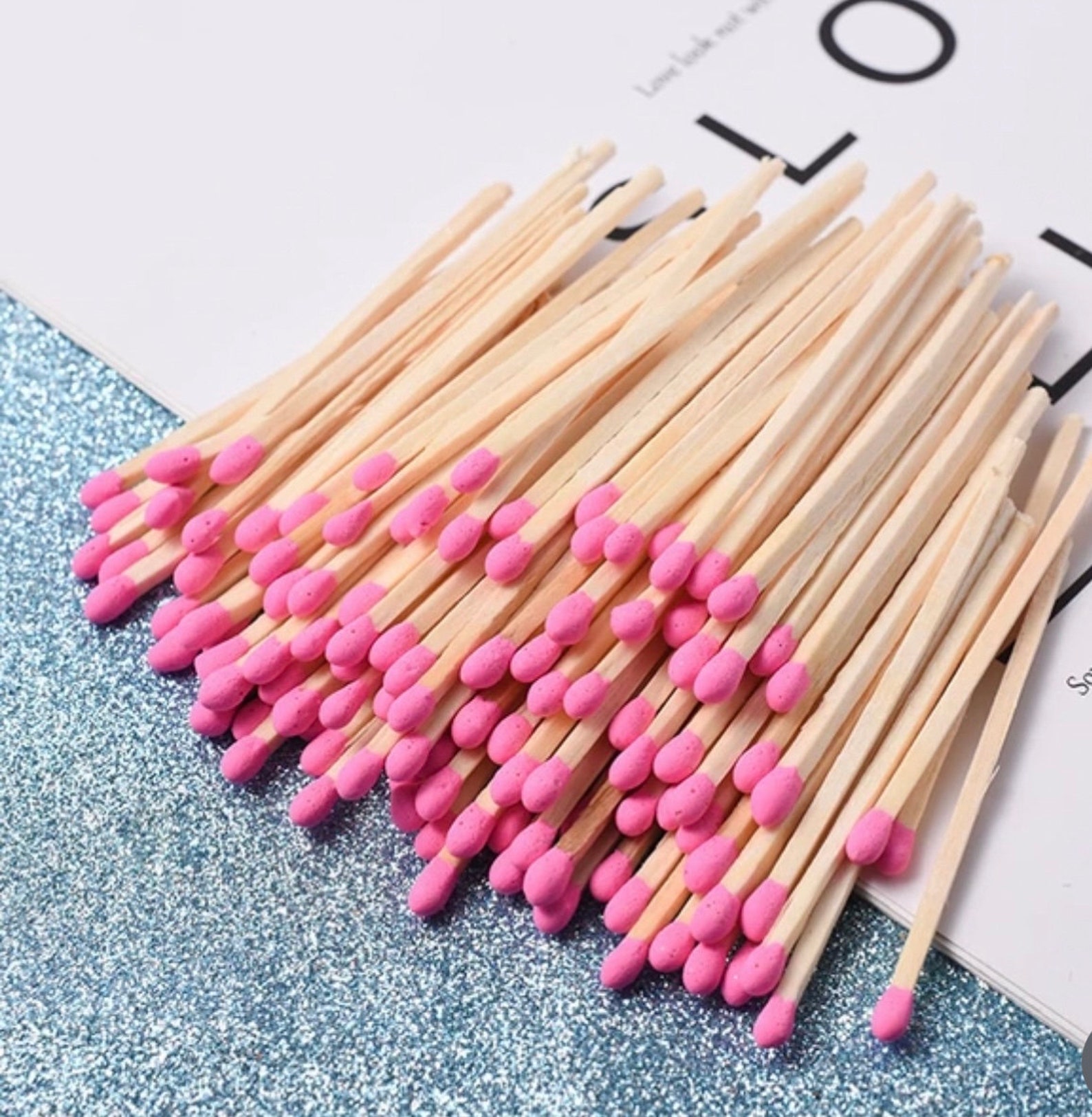 Bulk 3.75 Matches QTY 100 to 15,000 Colored Matches Candle Matches