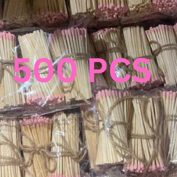 Bulk 3.75” Matches QTY: 100 | Colored Matches | Candle Matches | Long Matches | Wooden Matches | Safety Matches