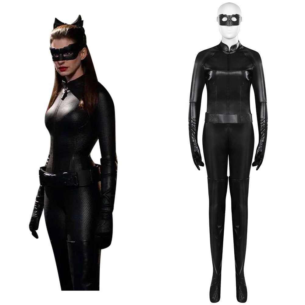 Catwoman Cos Full Set Selina Kyle Costumes Dark Knight - Etsy