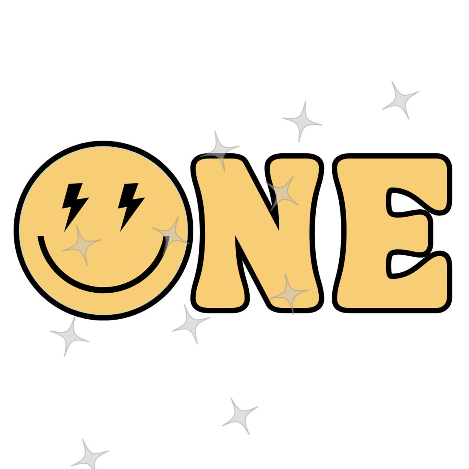 One Happy Dude PNG SVG 1. Geburtstag SVG Retro gewellter - Etsy.de