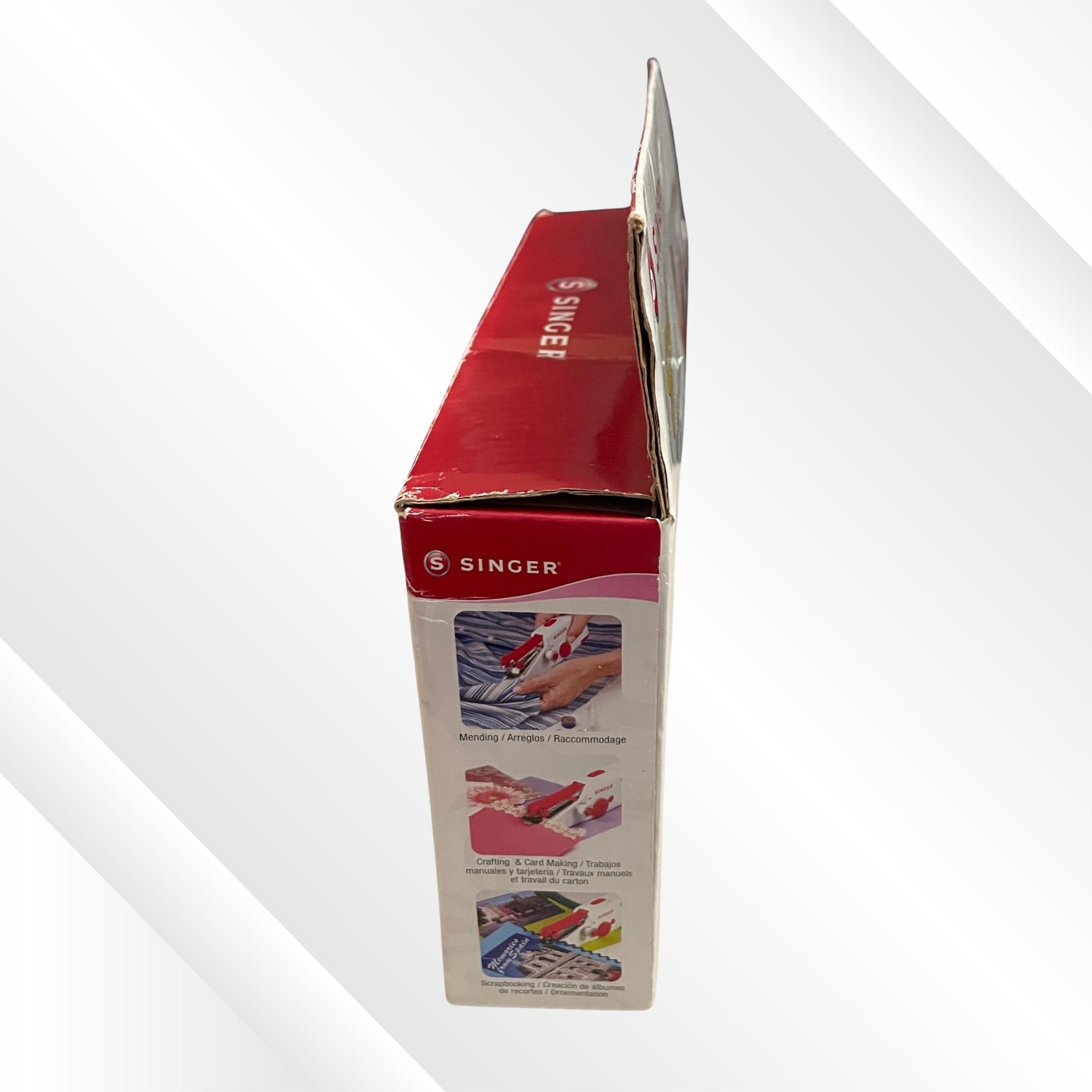 Singer Stitch Sew Quick Handheld Sewing Machine 01663 Battery Operated ...