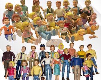 Fisher Price Loving Family And Pets Replacement Figures - You Choose