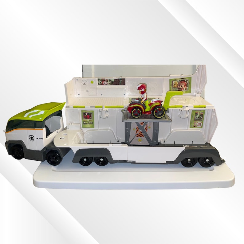 Paw Patrol Jungle Patroller Semi Truck Transporter Hauler With Ryder ...