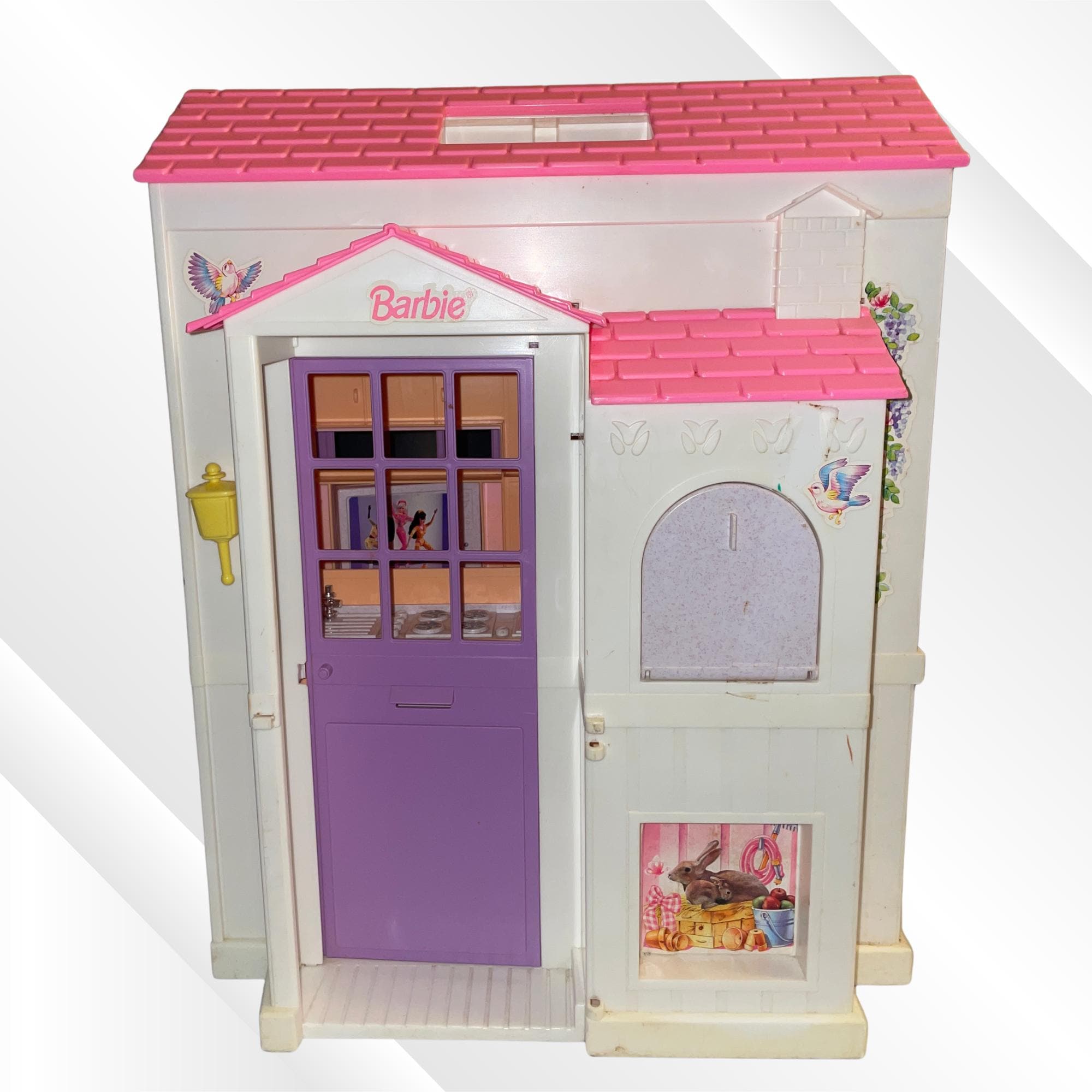 Vintage 1996 Mattel Barbie Folding Pretty House - Etsy