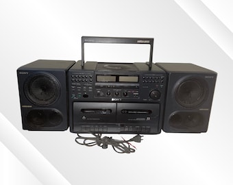 Sony CFD-510 Boombox Mega Bass Potrable Radio CD Cassette for