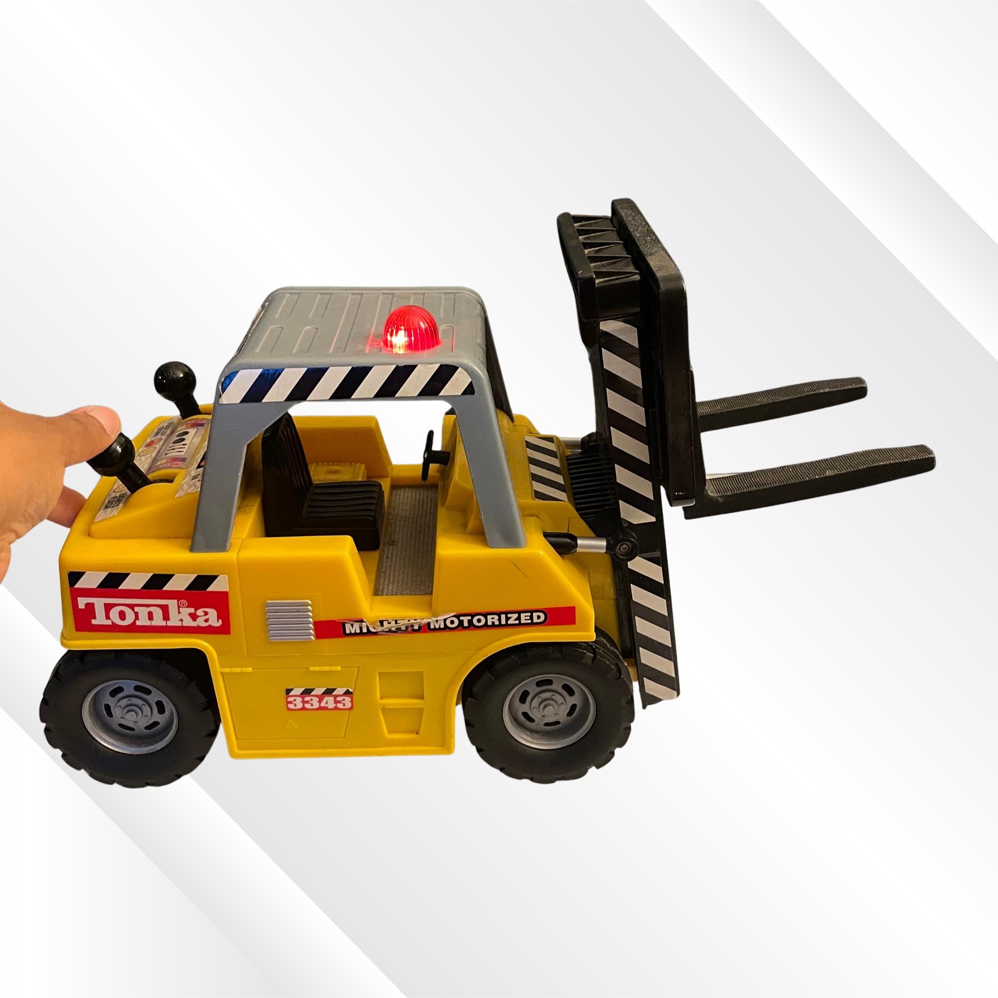 Tonka フォークリフト ミニカー Tonka Mighty Motorized Fork Lift Truck - Etsy