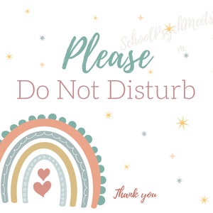 Do Not Disturb Office Sign