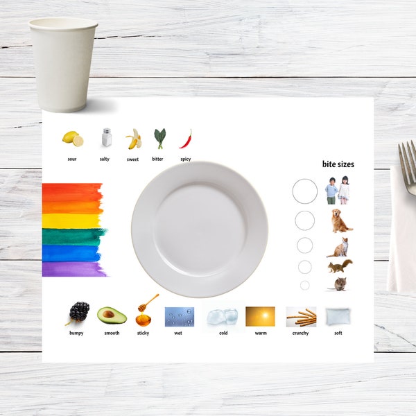 Picky Eating Placemat for Kids