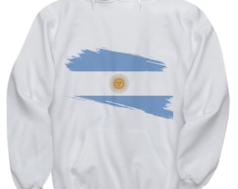 Argentina Flag World Cup Qatar Champion 2022 Hoodie. Hoodie for Soccer Lovers