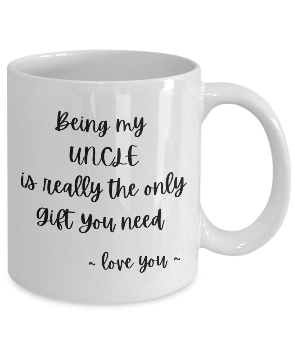 Mug Parole D’Amore – Tazza Da Caffè Con Frase Divertente: “Mio Zio è Come Il Caffè, Ha Un Chicco Ma Io Lo Adoro” – Regalo Originale Per Zio - 4