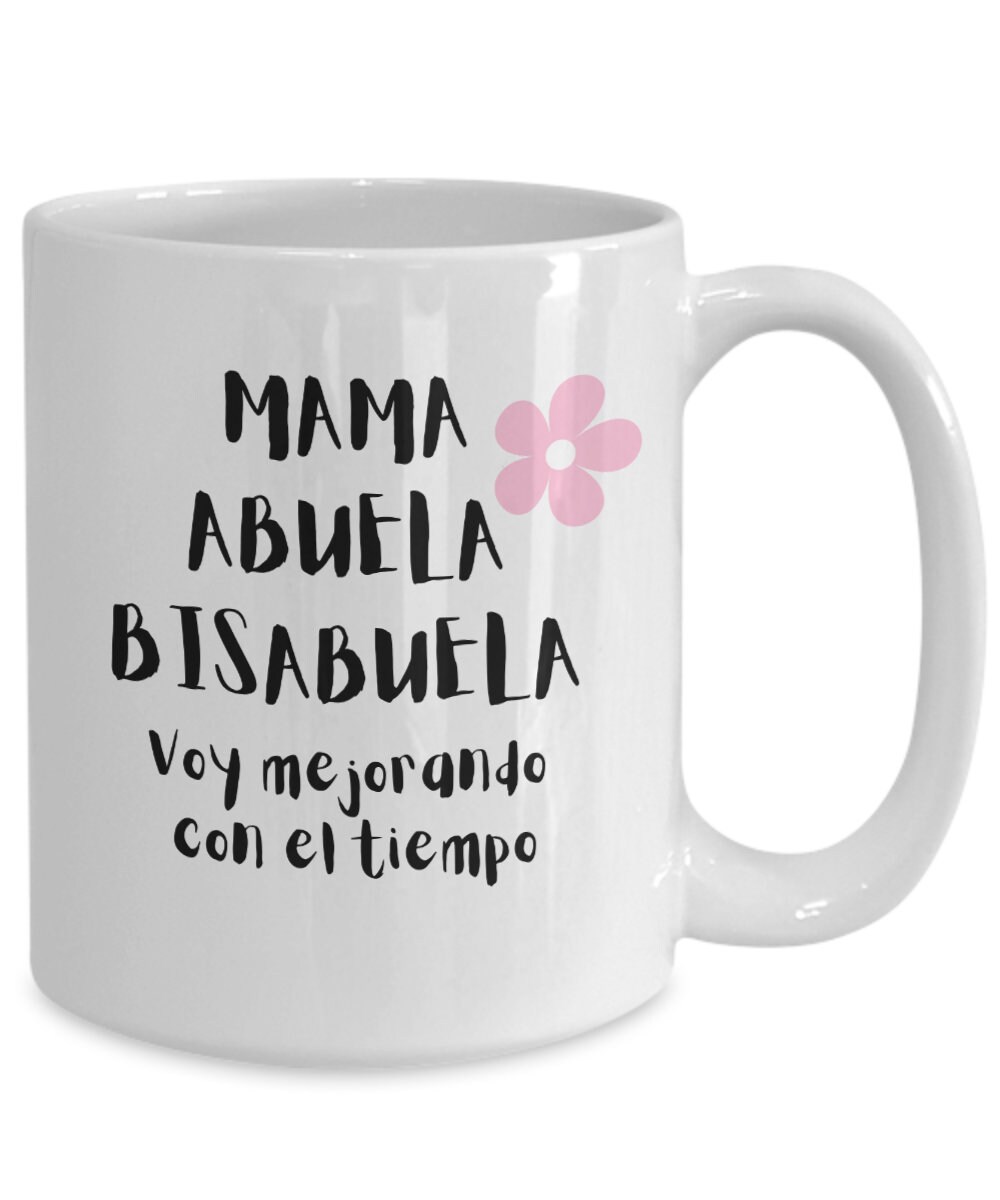 Mama Abuela Bisabuela Preciosa Taza en Espanol Para Bisabuelita