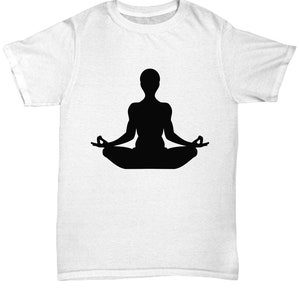 Yoga Pose Meditation Namaste T-Shirt for Relaxation