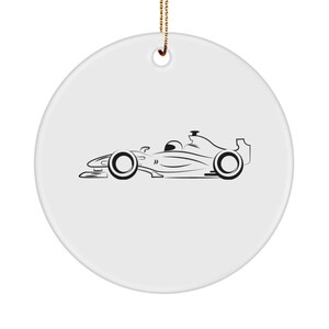 F1 Ornament for Race Car Drivers, Formula One Car Driving Enthusiasts, F1 Driver Ornament