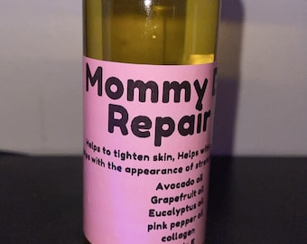 Aceite reparador del vientre de mamá